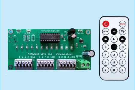 12 Channel LED Sequencer - HomLiCon LC12R