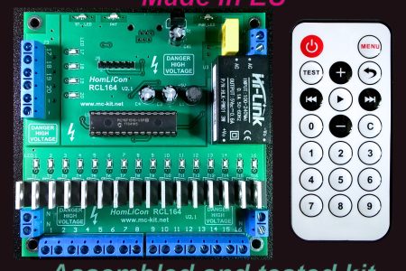 20 Channel Light Sequencer 120/230VAC – RCL164R